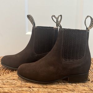 Los Altos:: kids charro short boots